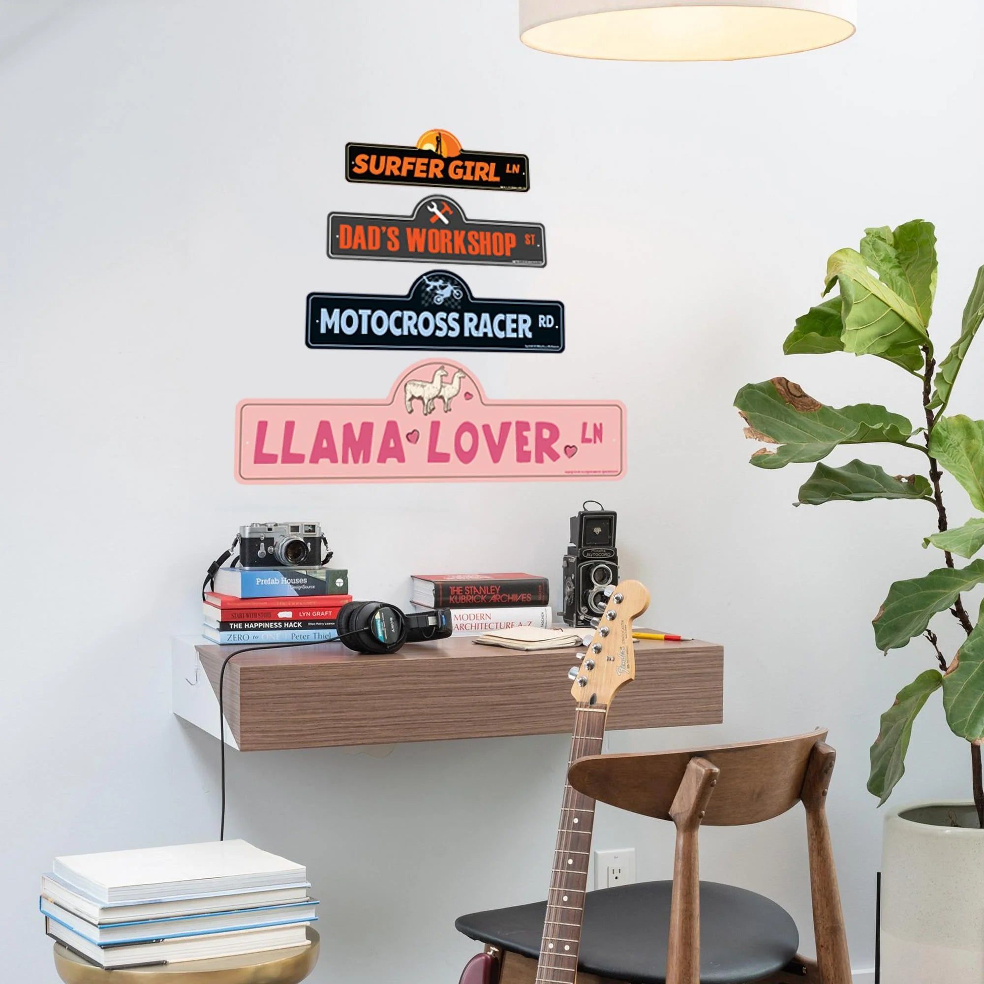 Skiing Skier Snowboarder Décor Sign L7921