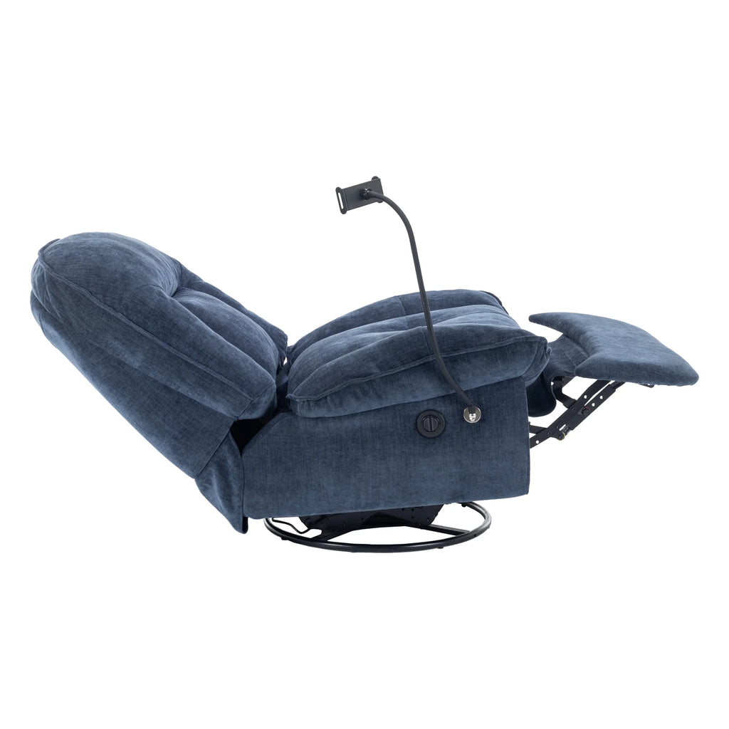Oversized Electric Recliner Chair with Mobile Phone Bracket T96318