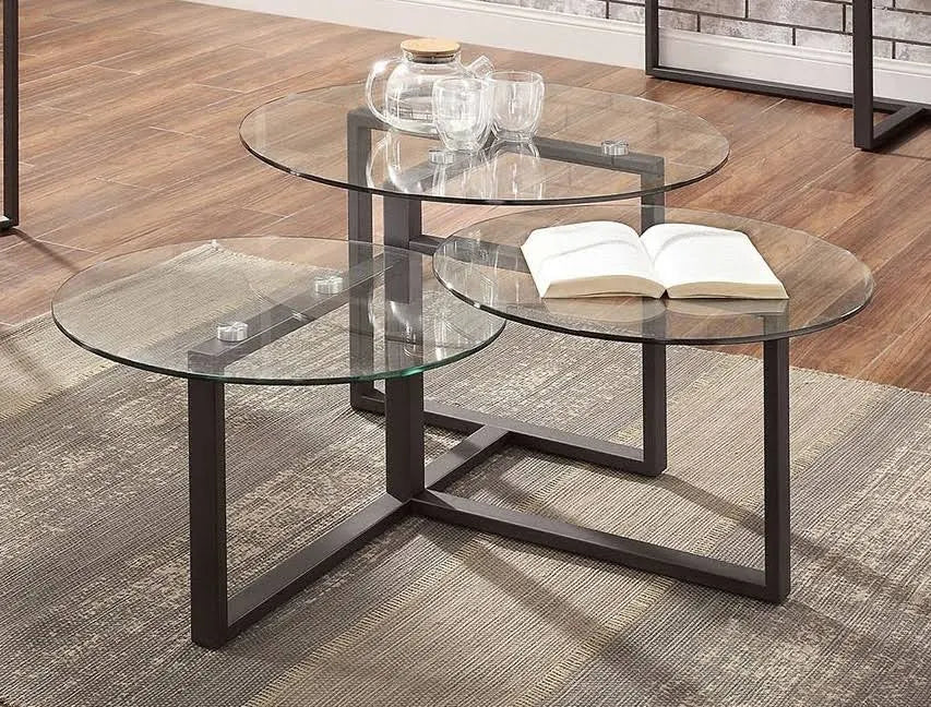 Clear Glass Coffee Table F1402
