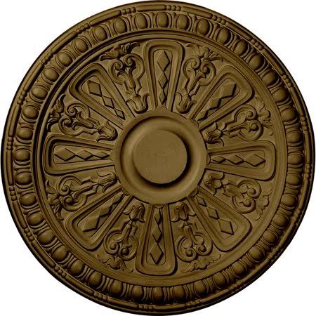 18 inch x 1 1/4 inch Hand-Painted Ceiling Medallion U732