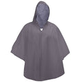 Winter Poncho for Wheelchair Clothing (Gray) S81977