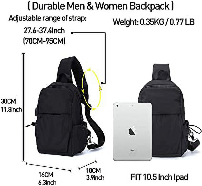 Small Sling Crossbody Backpack Shoulder Messenger Bag E671