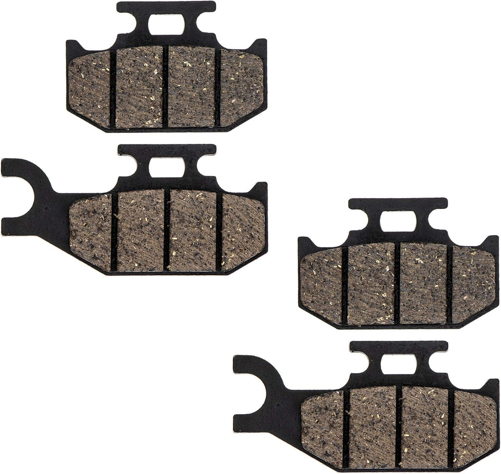 Rear Left/Right Brake Pad Set Organic 2 Pack C625962