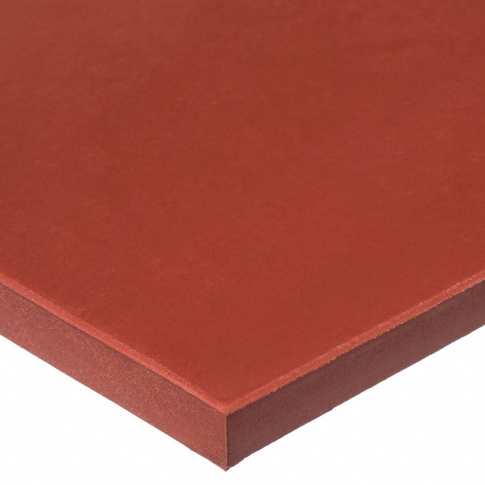 Silicone Rubber Roll 60A 3/16 Thick x 36 Wide x 5 ft. Long X744