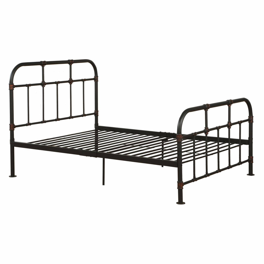 Twin Bed Sandy Gray O112303