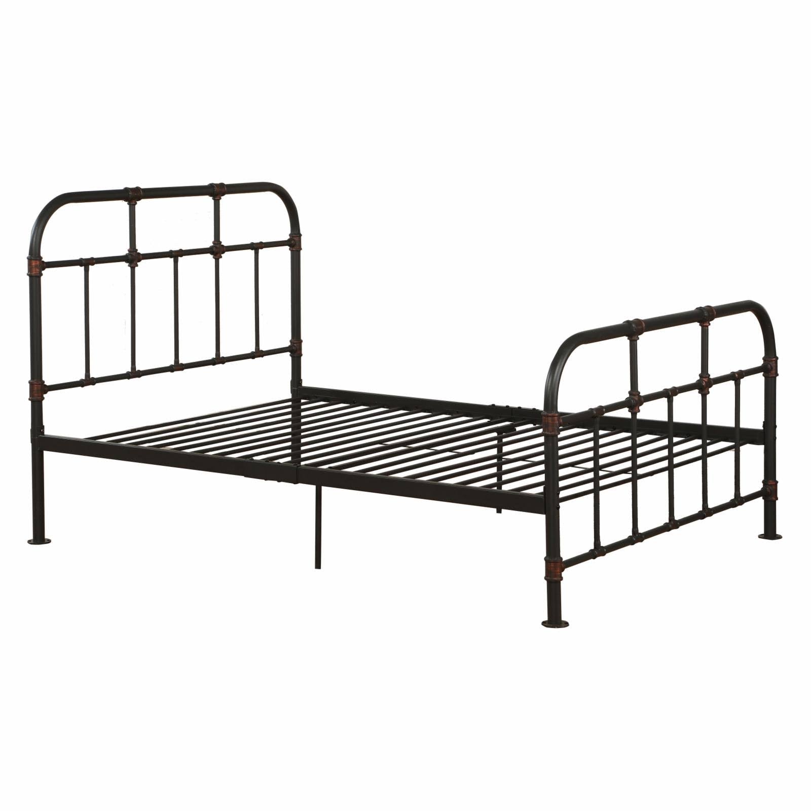 Twin Bed Sandy Gray O112303