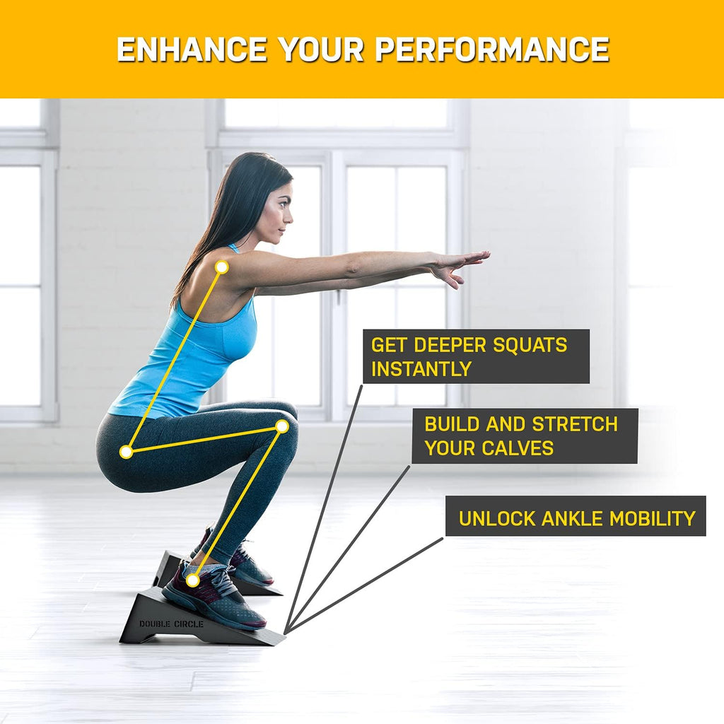 Heavy-Duty Anti-Slip Squat Wedge L428456