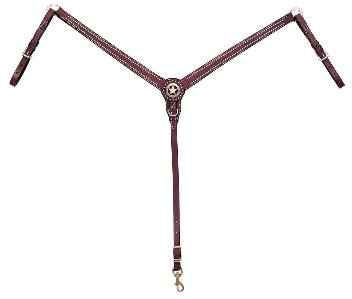 Tapered Ring-in-Center Breast Collar A111702