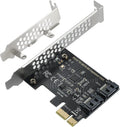 PCIe SATA Card 2 Ports, 6Gbps SATA 3.0 Controller Card S599