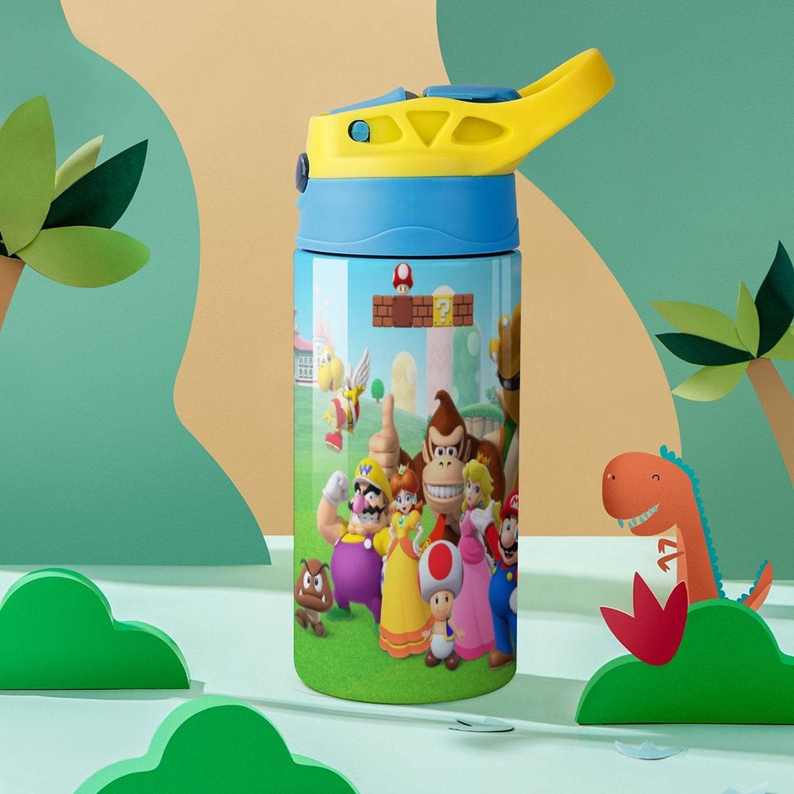 Insulated Stainless Steel Water Bottle With Straw Q91833