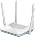 WiFi 6 Router AX1800 Mesh Dual Band Gigabit Black Pack of 2 A8106