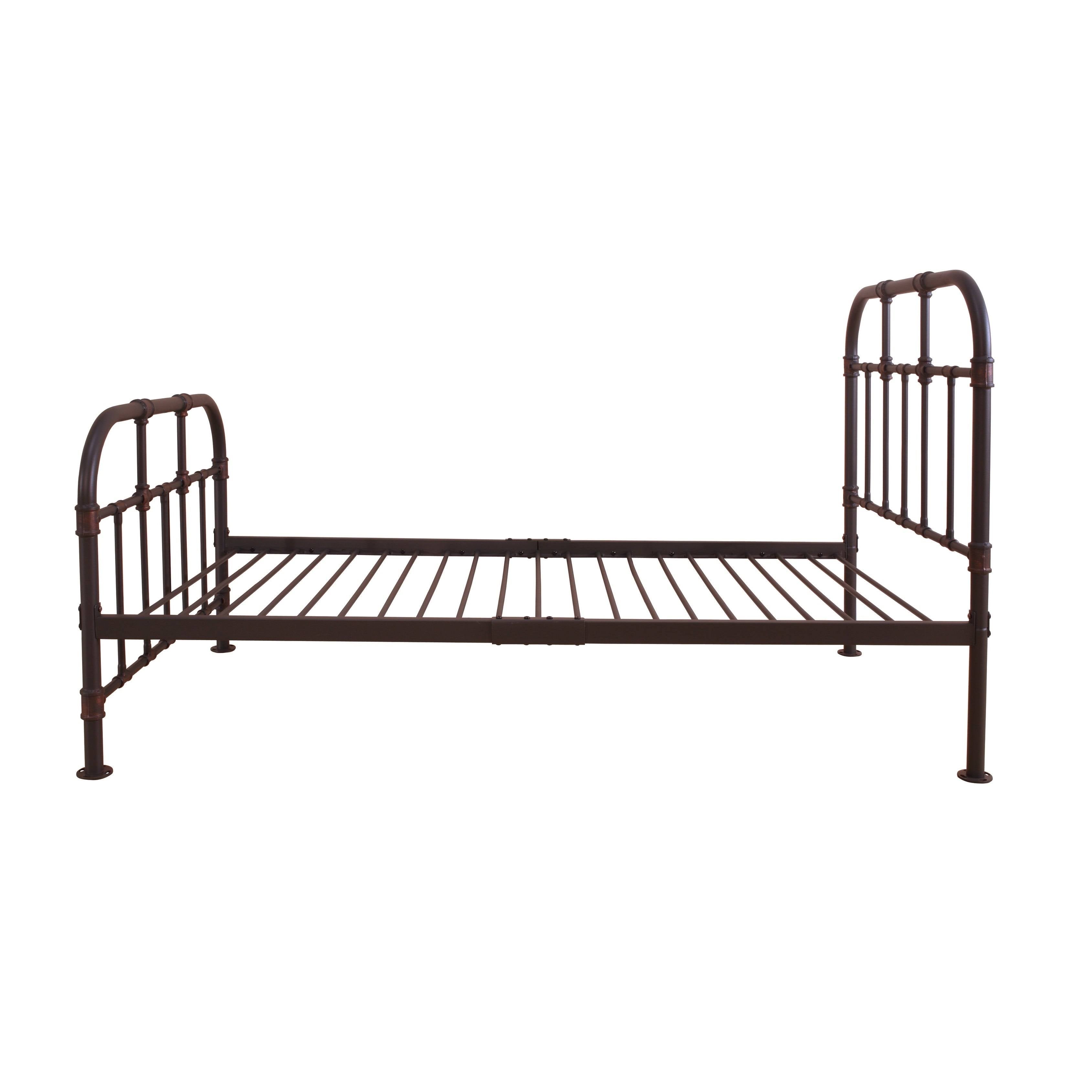 Twin Bed Sandy Gray O112303