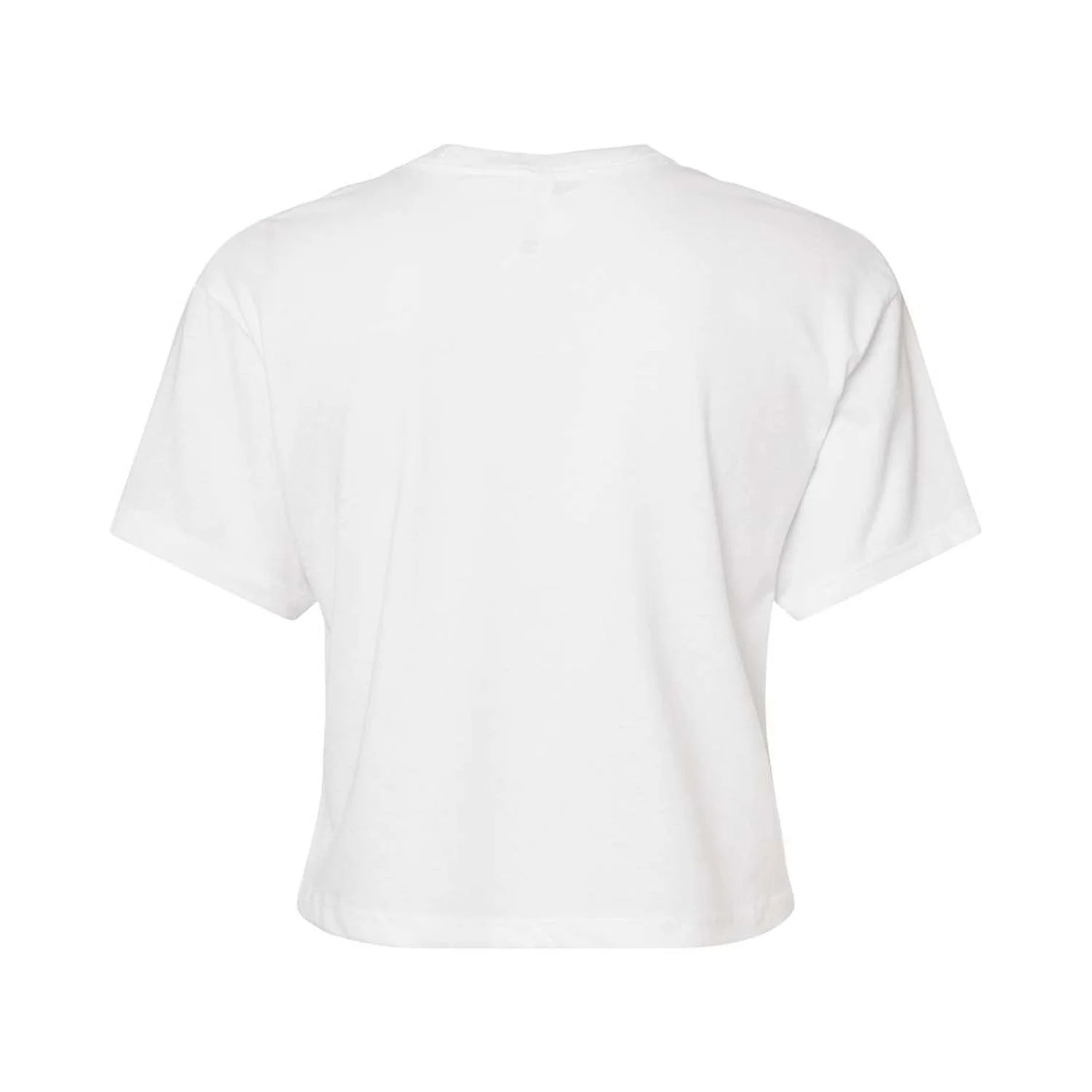 Juniors Cropped Cotton Blend T-Shirt P767140