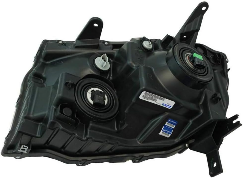 Passenger Side Headlight for Honda Pilot 2012-2015 with Bulbs B5231