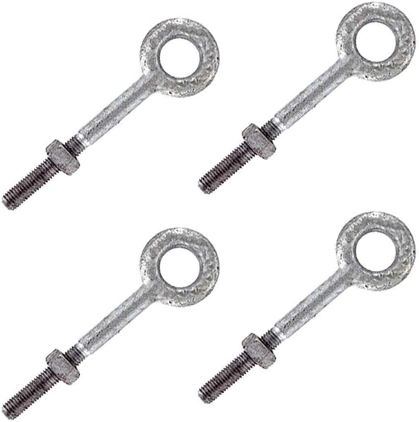 Galvanized Steel Eye Bolts 4 Pack M47922