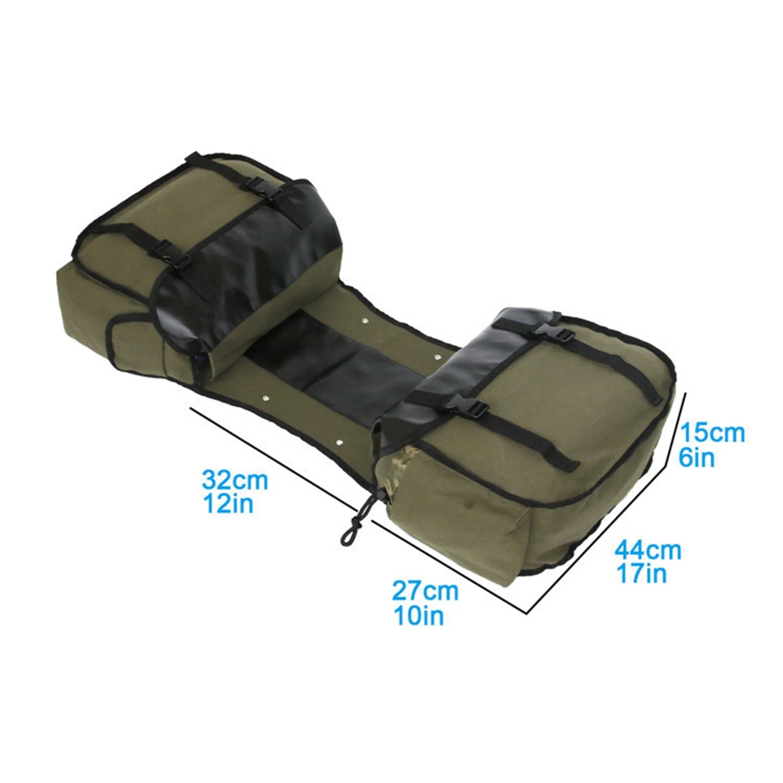 Waterproof Canvas Motorbike Saddle Bag W259