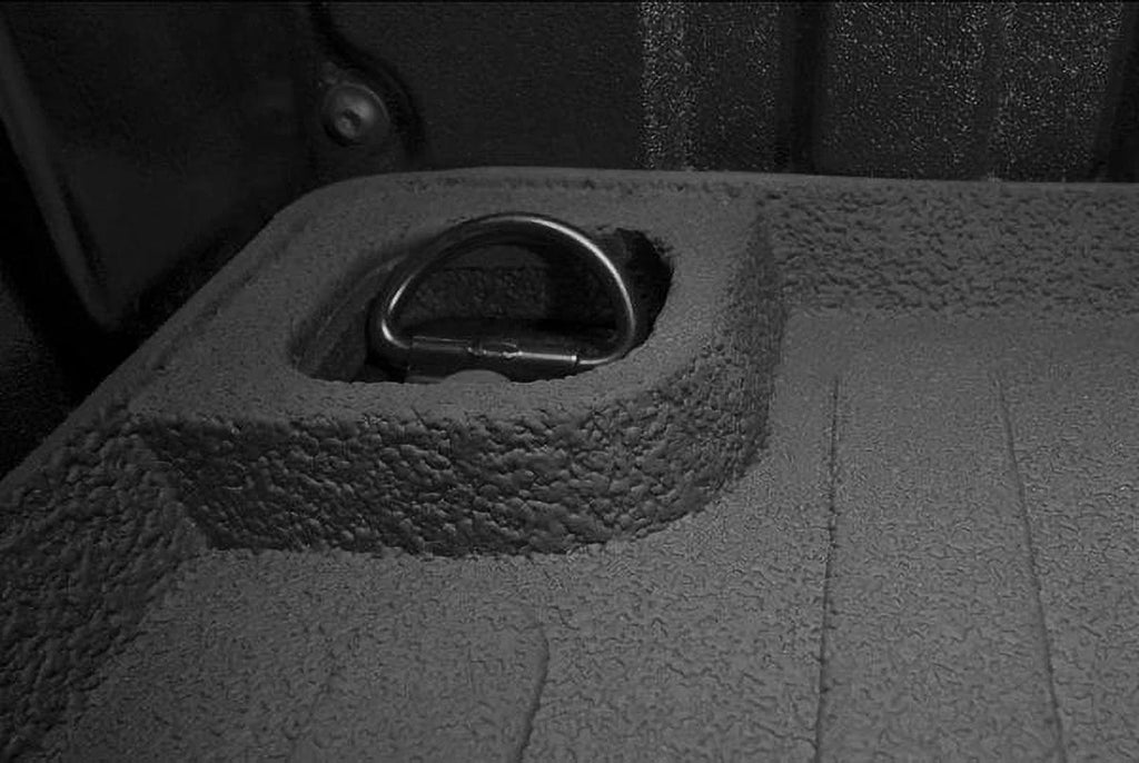 Black Rugged Bed Mat E5841