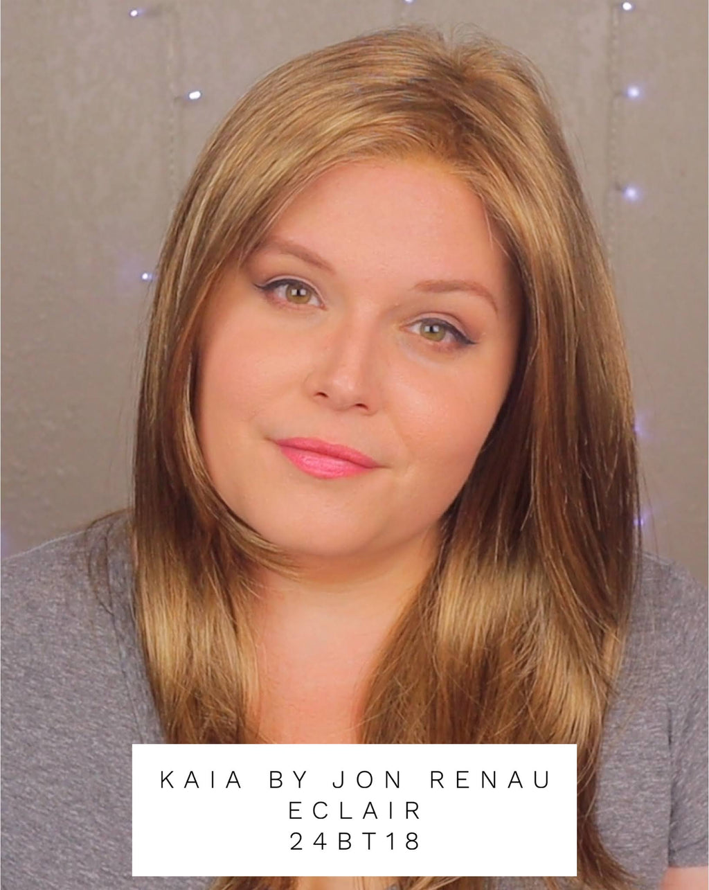 Light Ash Blonde and Light Natural Blonde Blend Wig H20270