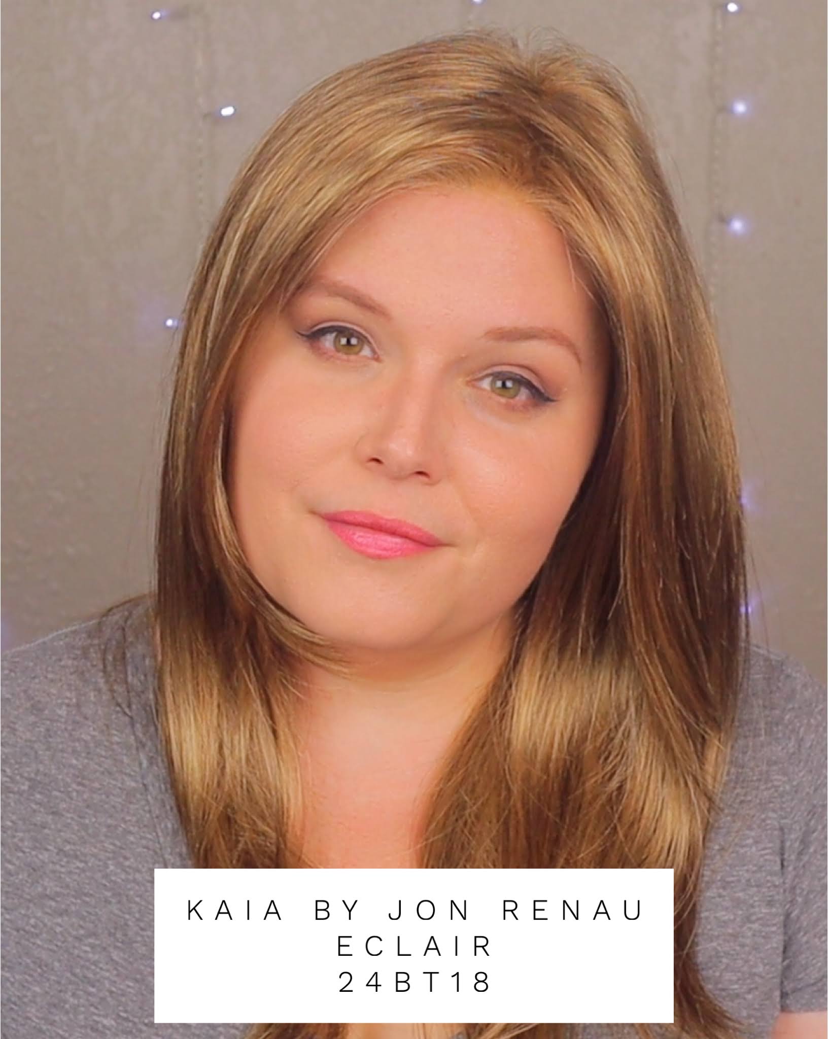 Light Ash Blonde and Light Natural Blonde Blend Wig H20270