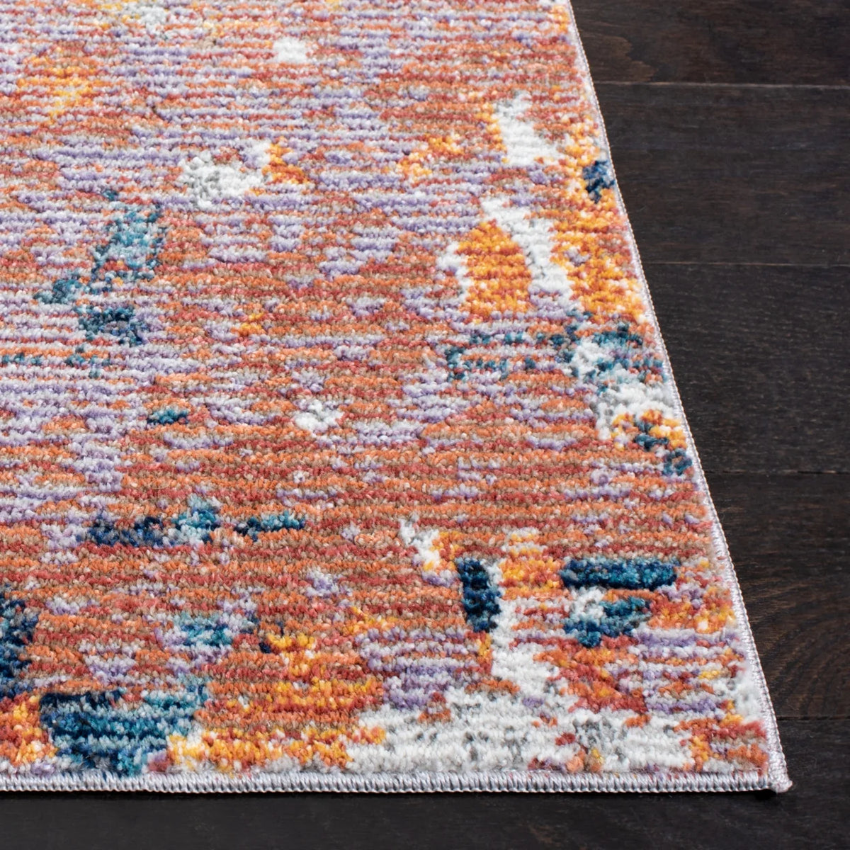 Gold / Blue Rug R9650