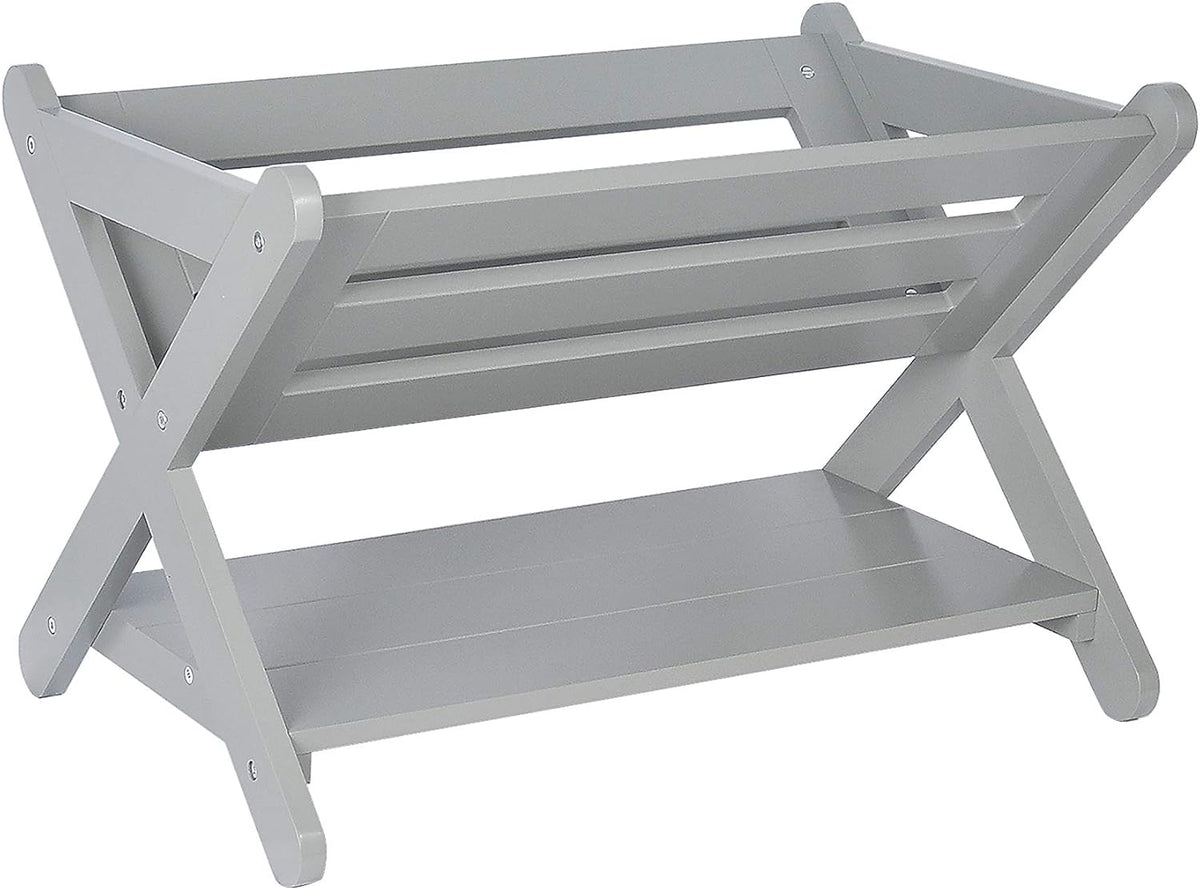 White Kids Bookcase Storage Organizer H848