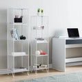 White Standard Bookcase D6331