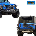 Front Bumper with Tire Carrier Combo Q91997