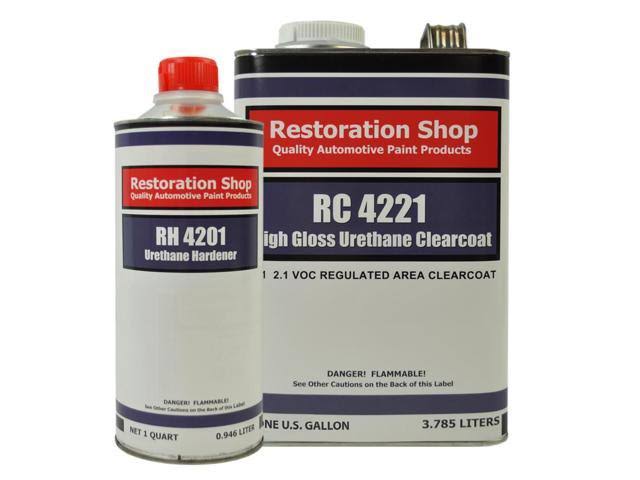 Light Aqua Gallon Low VOC Urethane Basecoat Clearcoat Car Auto Paint Kit Z1272