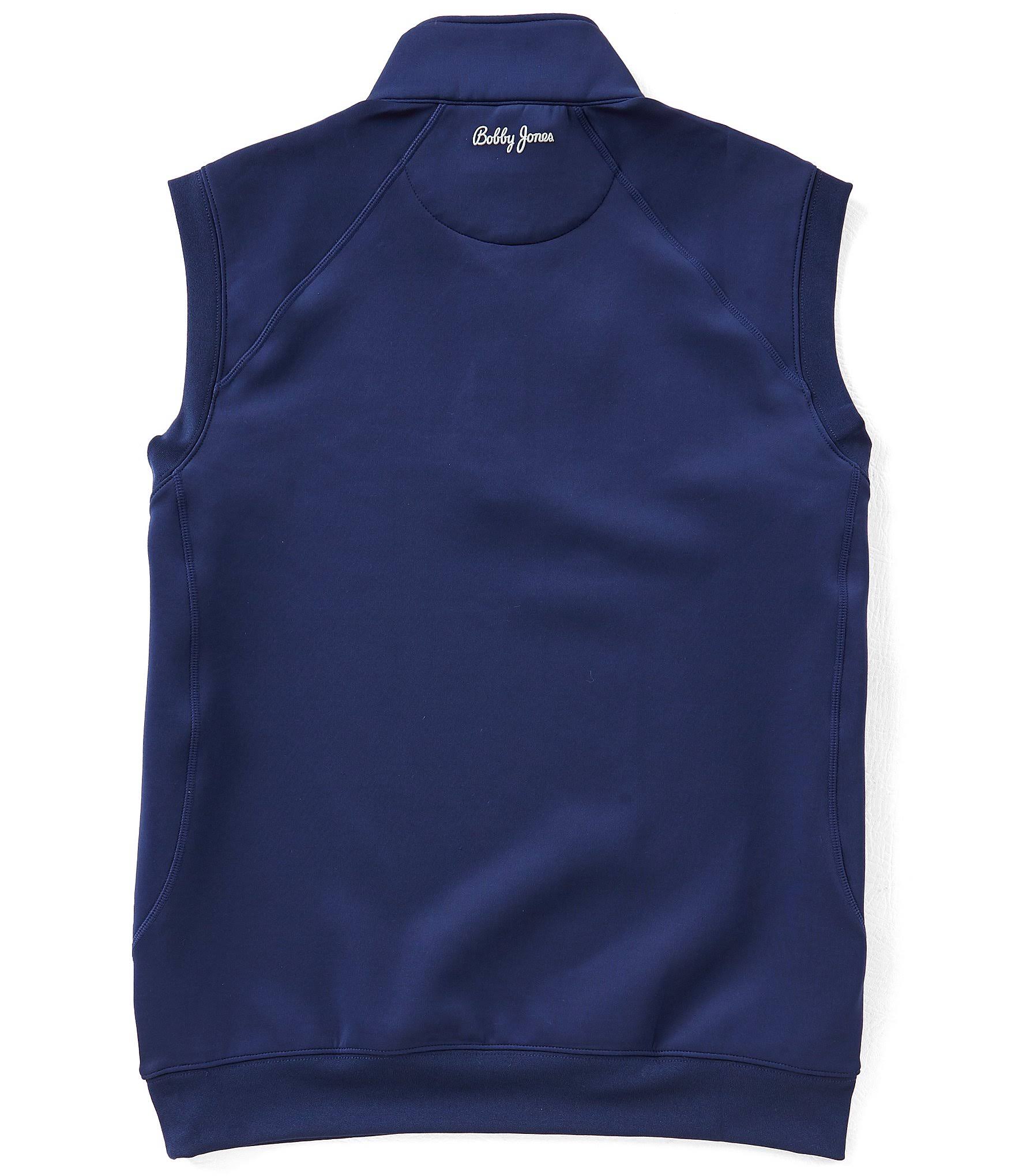 White 1/4 Zip Vest W171644