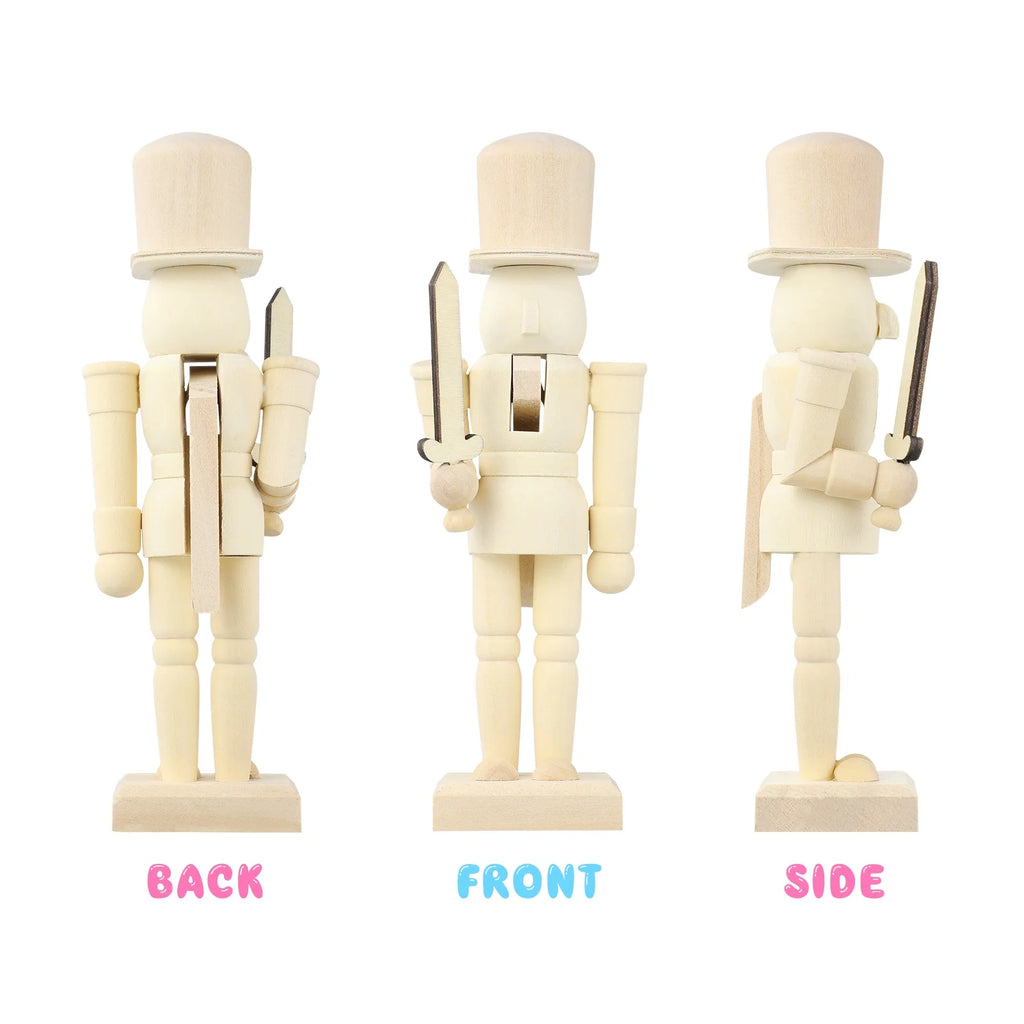 Unfinished Wooden Nutcracker Soldier F15047