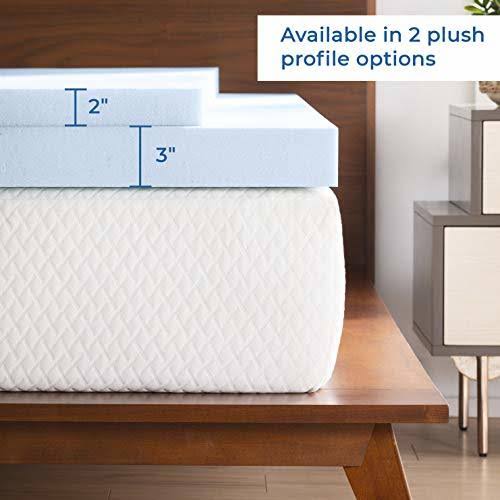 3 inch Gel Infused Memory Foam Mattress Topper K832