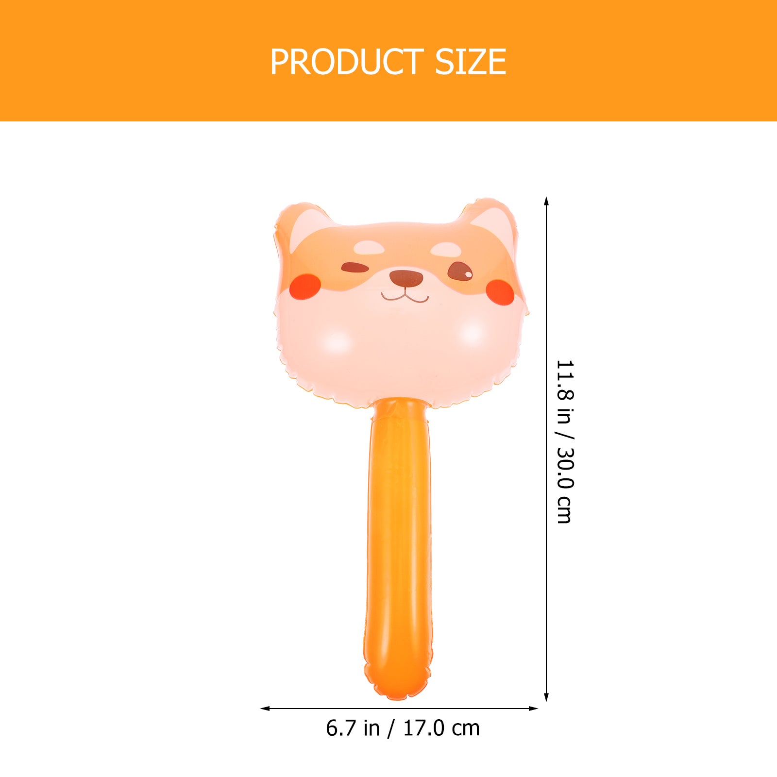 10pcs Inflatable Hammer Toys with Bell Inside A245099