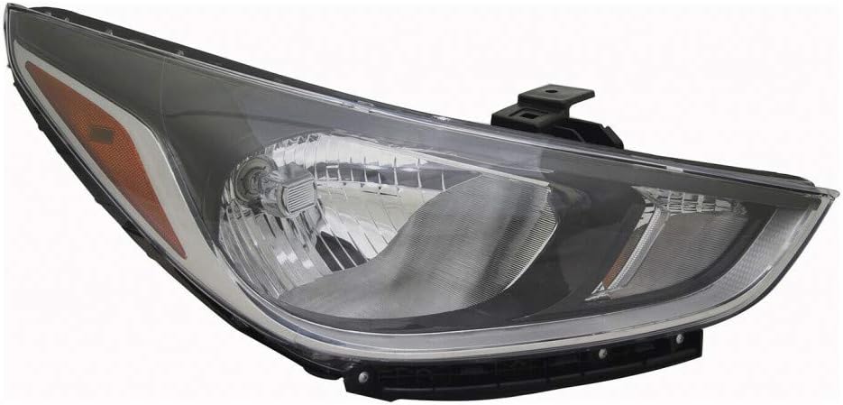 Passenger Side Halogen Headlight Assembly for Hyundai Accent 2018 2020 K454