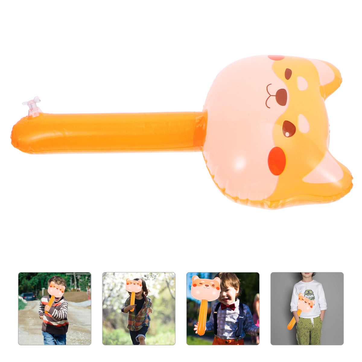10pcs Inflatable Hammer Toys with Bell Inside A245099