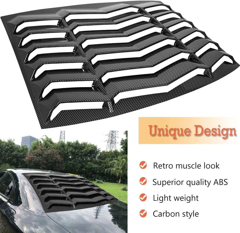 Rear Window Windshield Louver ABS Plastic T320