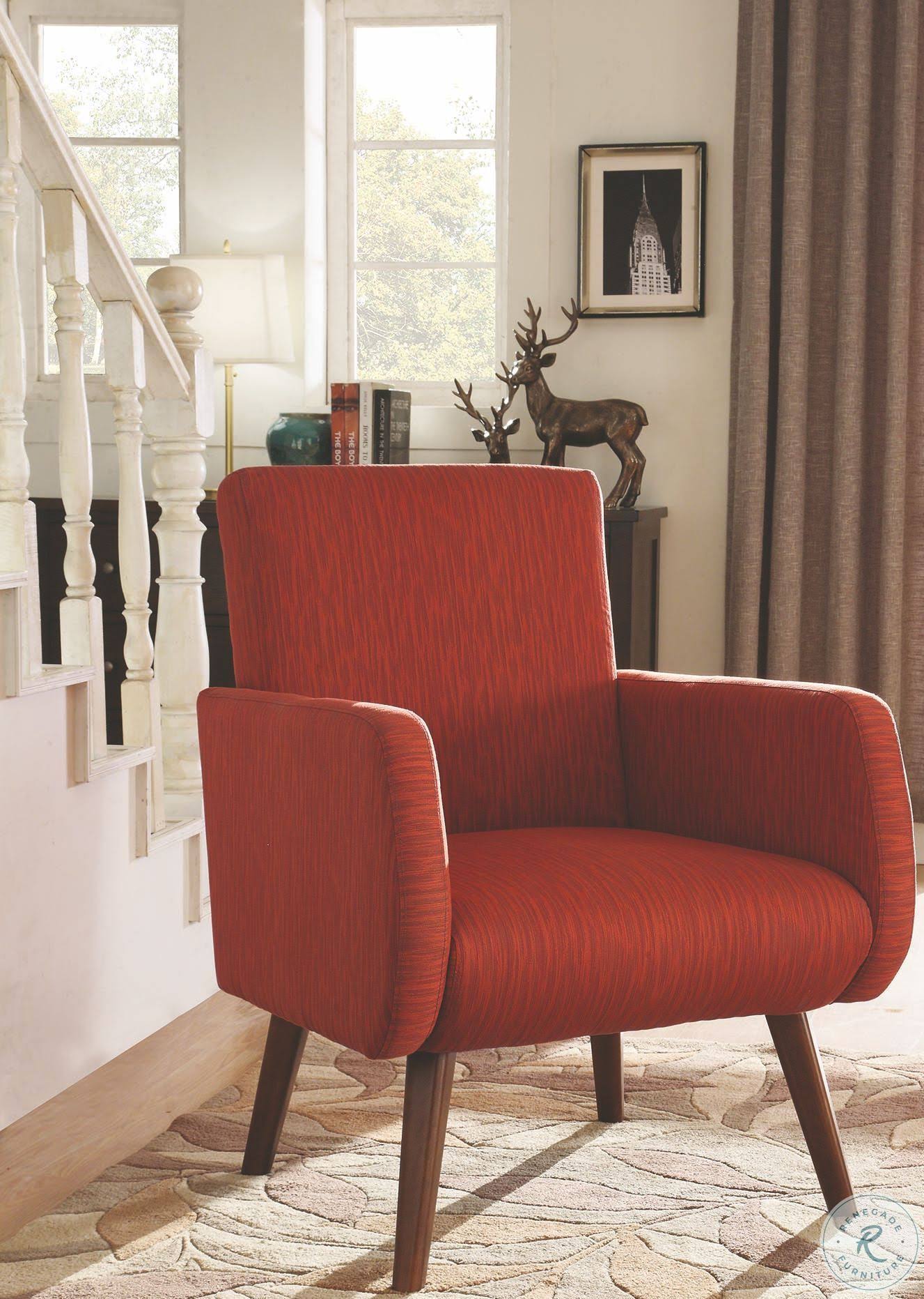 Orange Accent Chair R797
