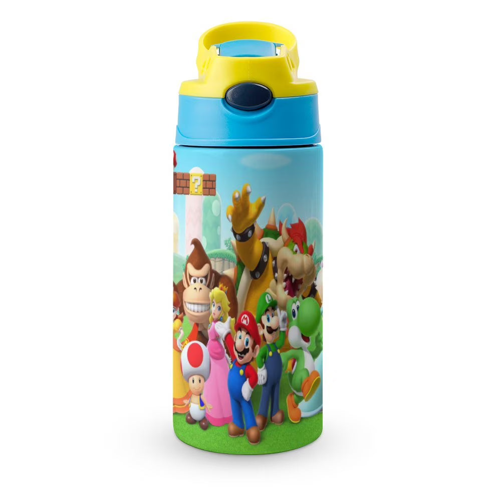 Insulated Stainless Steel Water Bottle With Straw Q91833