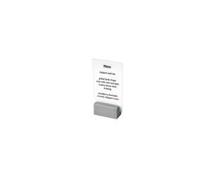 Stainless Steel Menu & Card Holder Y5478