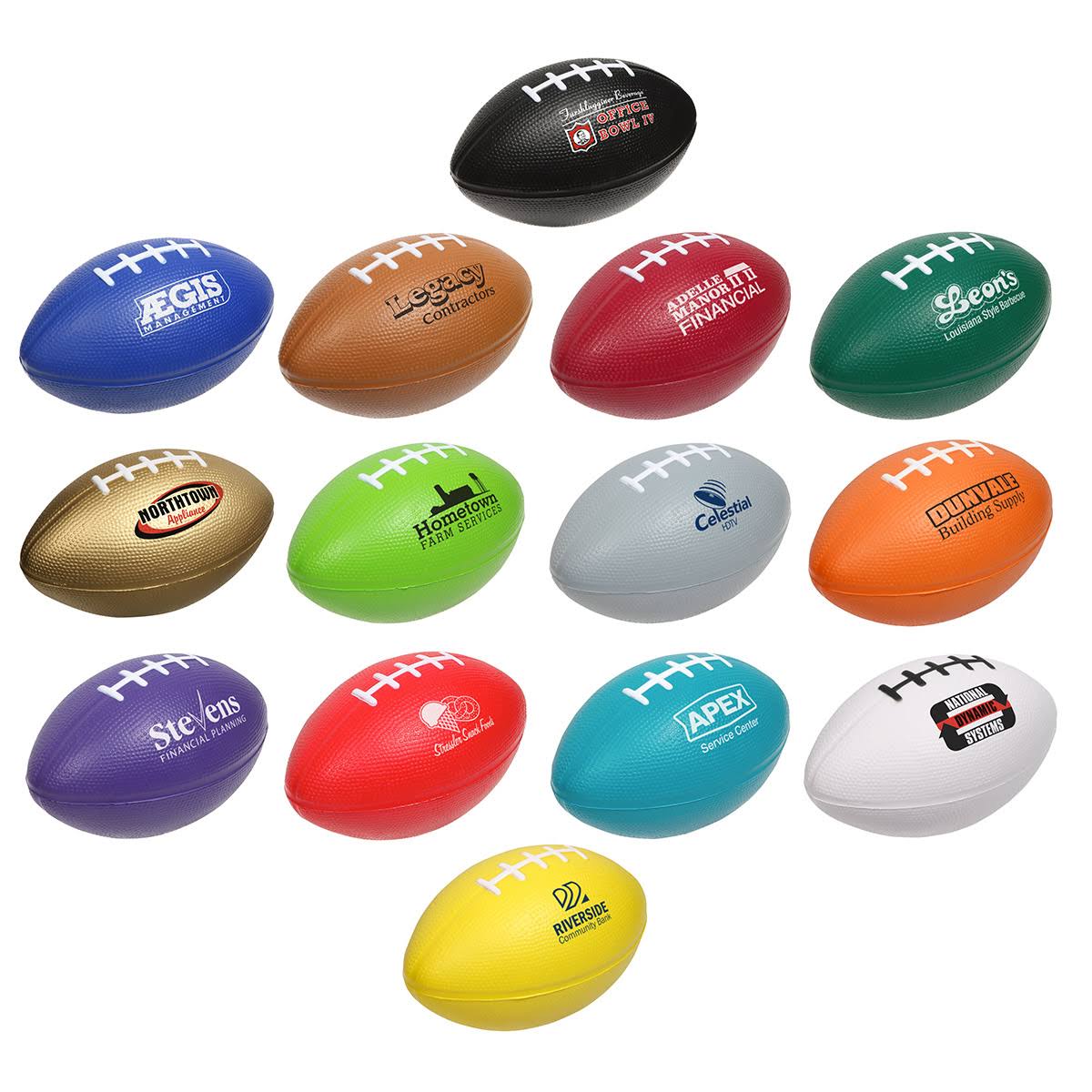 Large Football Stress Reliever B3336