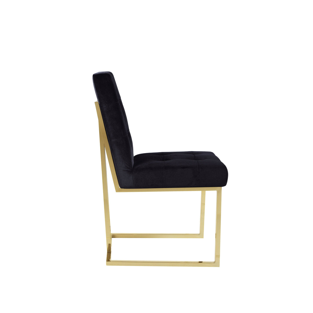 Taupe Velvet Dining Side Chair L48572