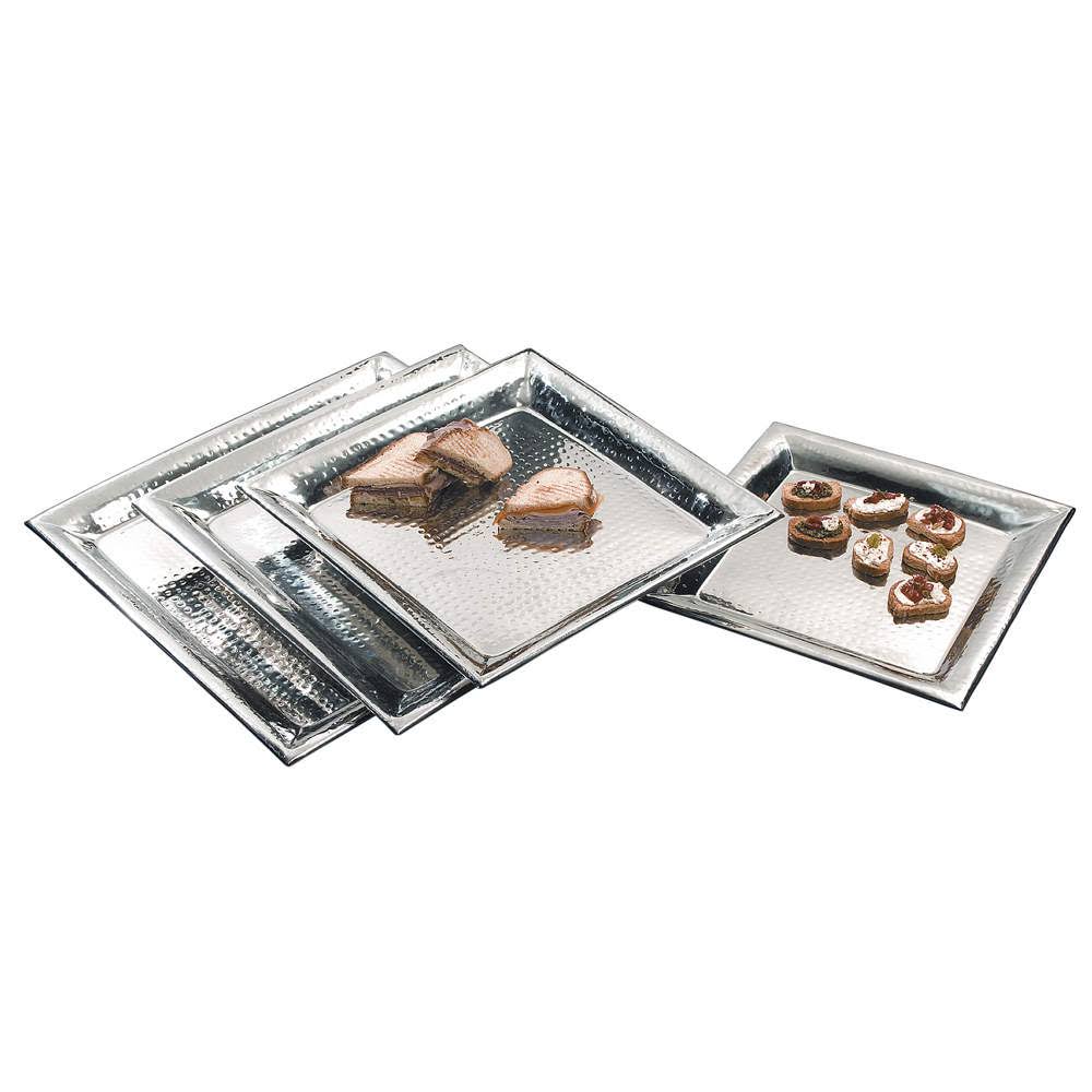 16x22 Square Hammered Tray M136207