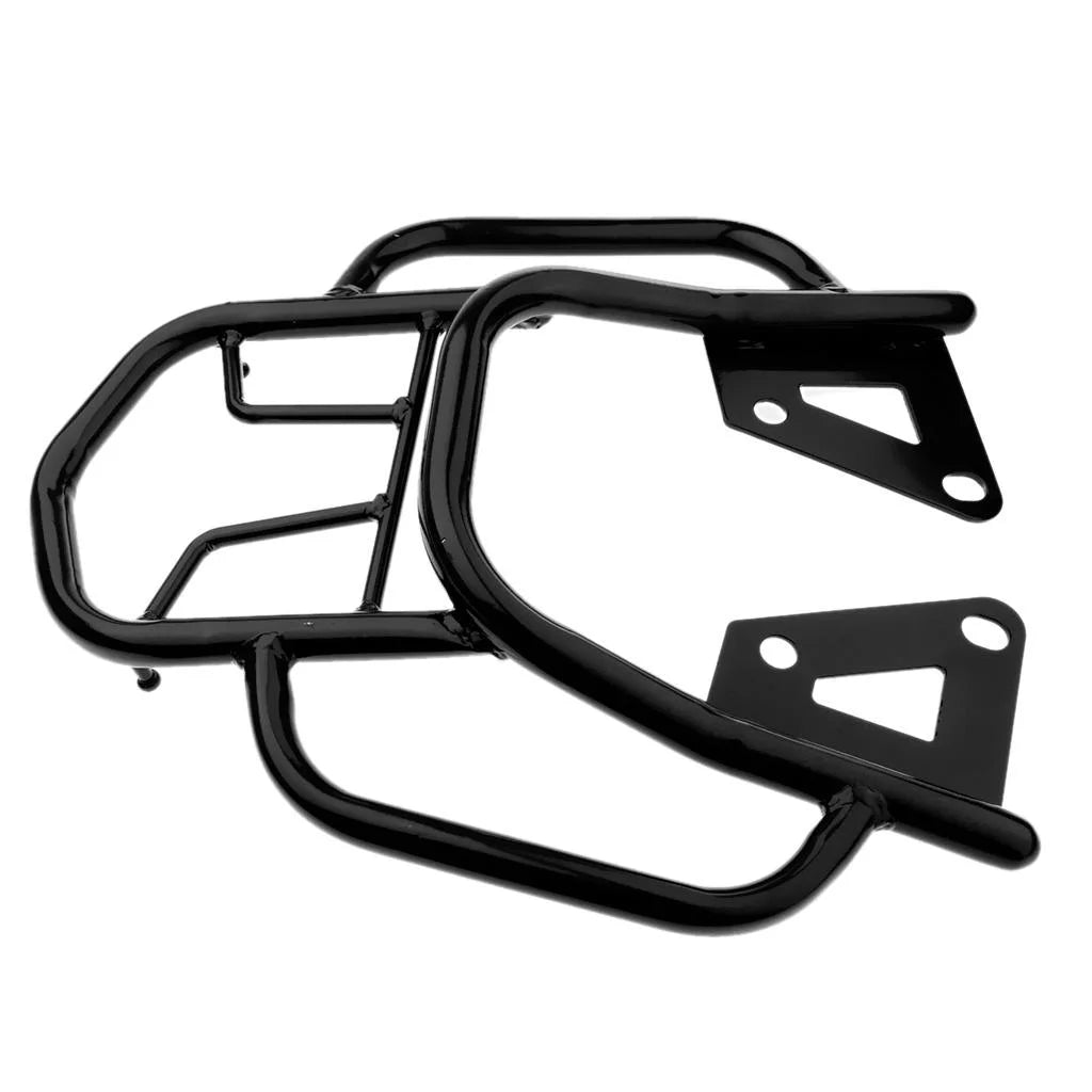 Black Motorcycle Rear Luggage Rack Shelf Bracket D16412