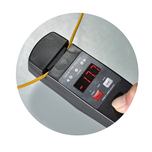 Optical Fiber Identifier with Wave Respond 800-1700nm Built in 10mw VFL FTTH Tool N750