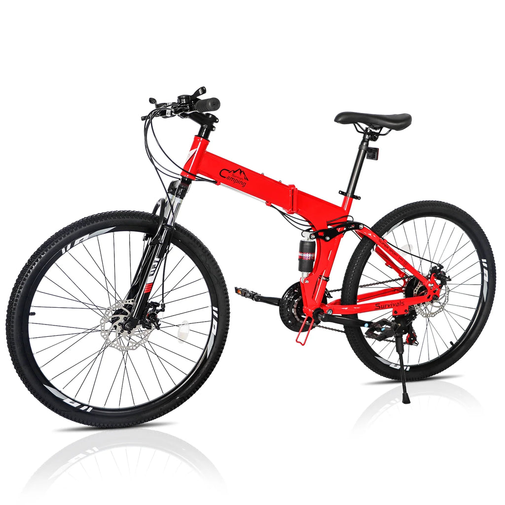 Red Black 26in Mountain Bike I655