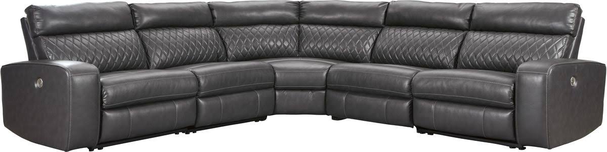 Gray Power Recliner L372007