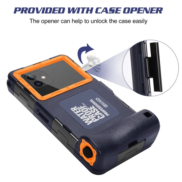 Waterproof Protective Case for Infinix S5 Pro and Phones Up to 6.9 Inch with Lanyard G67819