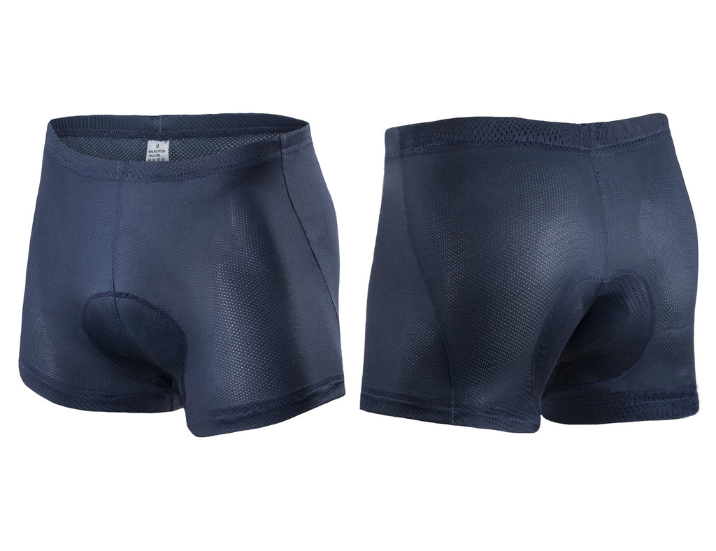 Blue M Padded Cycling Bike Shorts C437