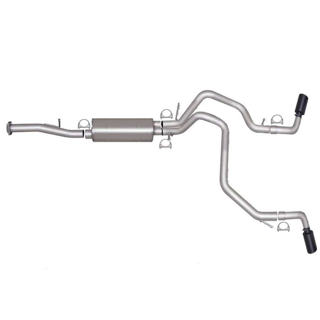 Black Elite Cat-Back Dual Sport Exhaust System O94813