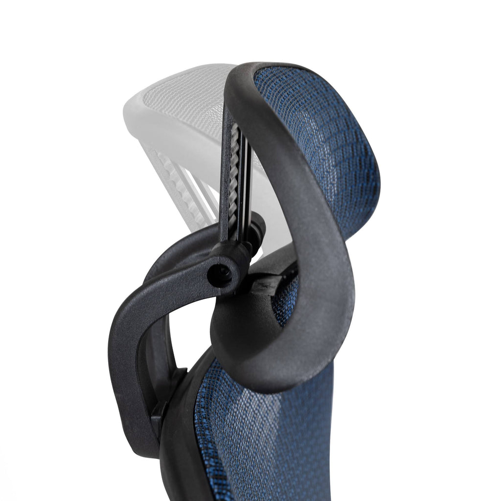 Ergonomic Mesh Office Chair with Lumbar Support, Blue Y723
