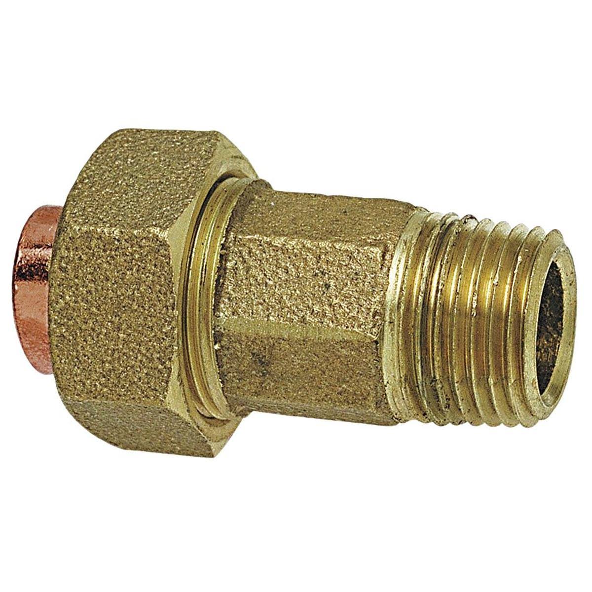1x22 C x MNPT Lead Free Cast DZR Brass Union P5675